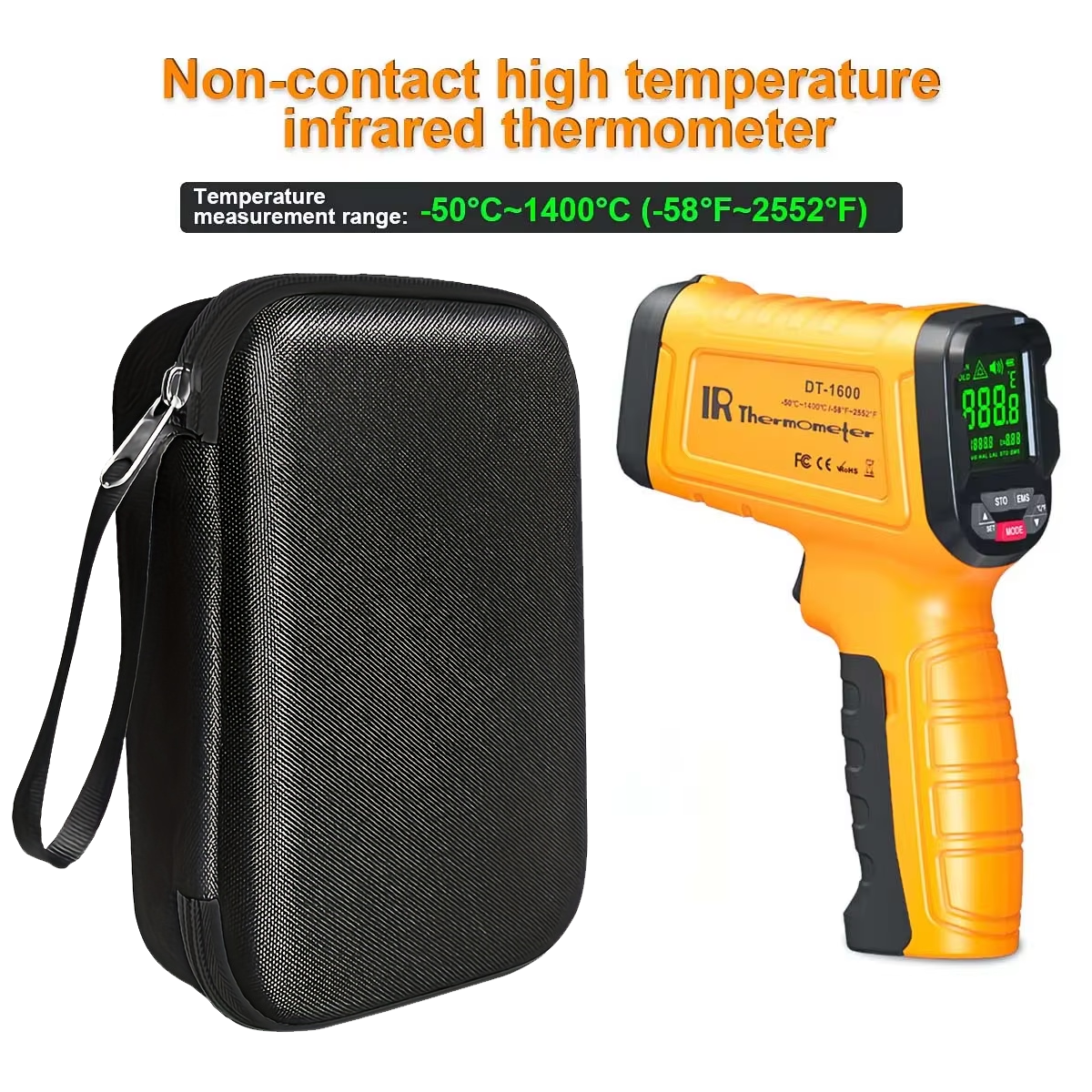 Industrial Laser Pointer - 1pc Infrared Thermometer High Temp Thermometer