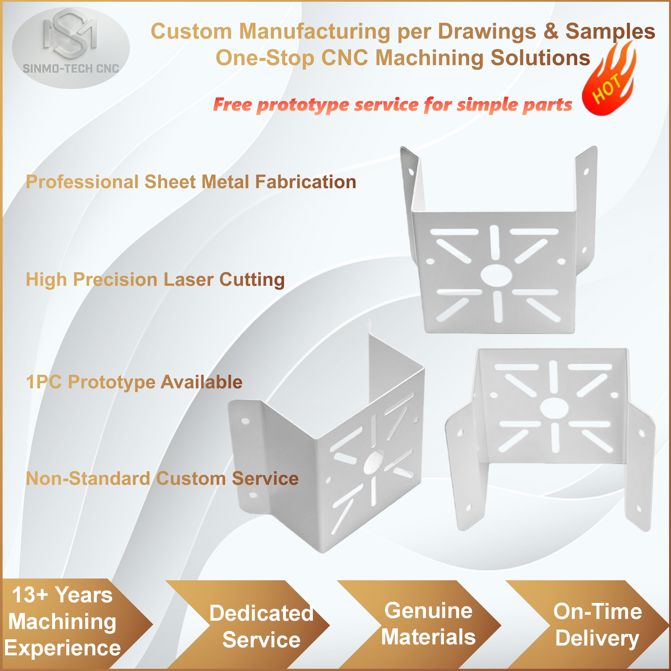 Industrial Laser Drill - Non Standard Sheet Metal Laser Cutting