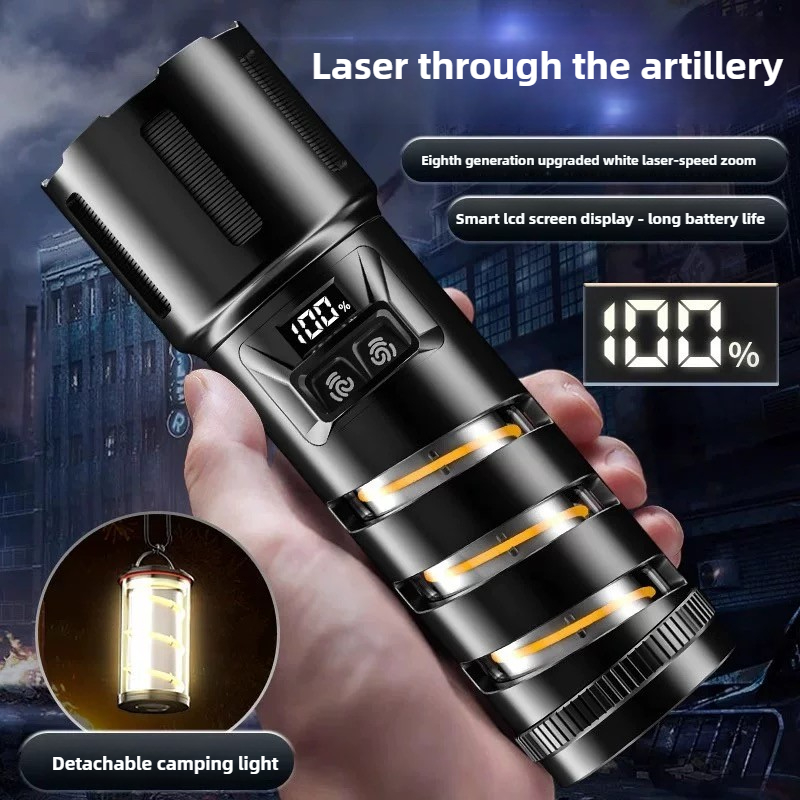 Industrial Laser Pointer - 2IN1 XHP360 military-grade super high-power flashlight