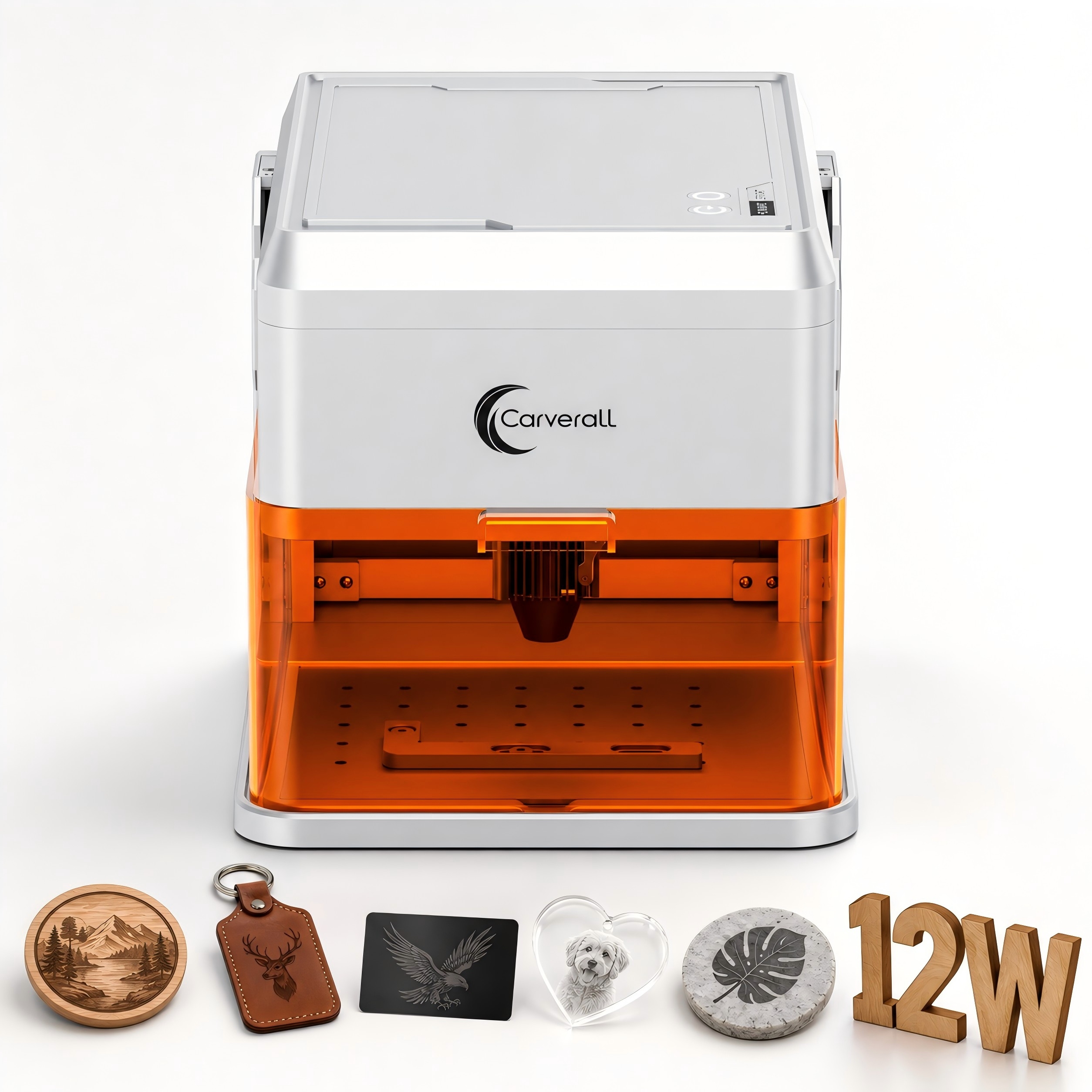 Industrial Laser Engraver For Metal - Carverall A1 Pro Laser Engraver Cutter