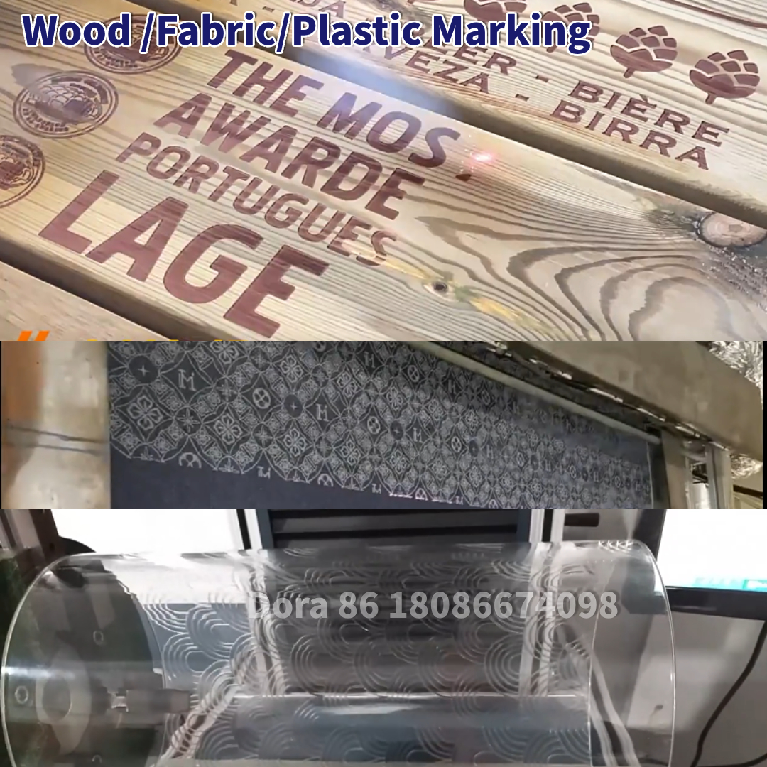 Industrial Laser Printing - CO2 Laser Marking Machine Bottle Expiry