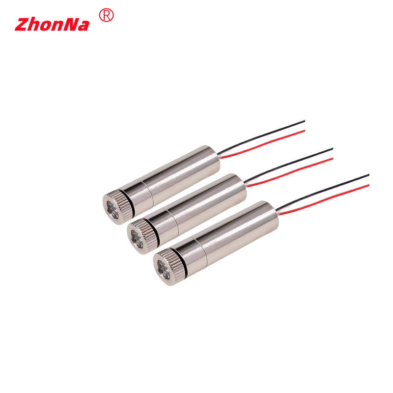 Industrial Laser Head - Red 635nm 1mW Laser Module Head