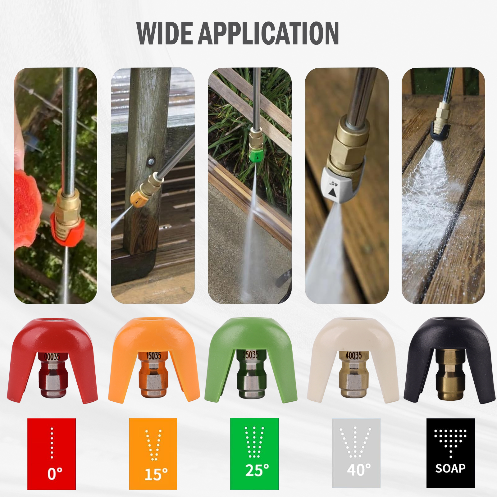 Pressure Washer Nozzle Tips 5  - Laser Nozzle Ceramic 리뷰 및 가격