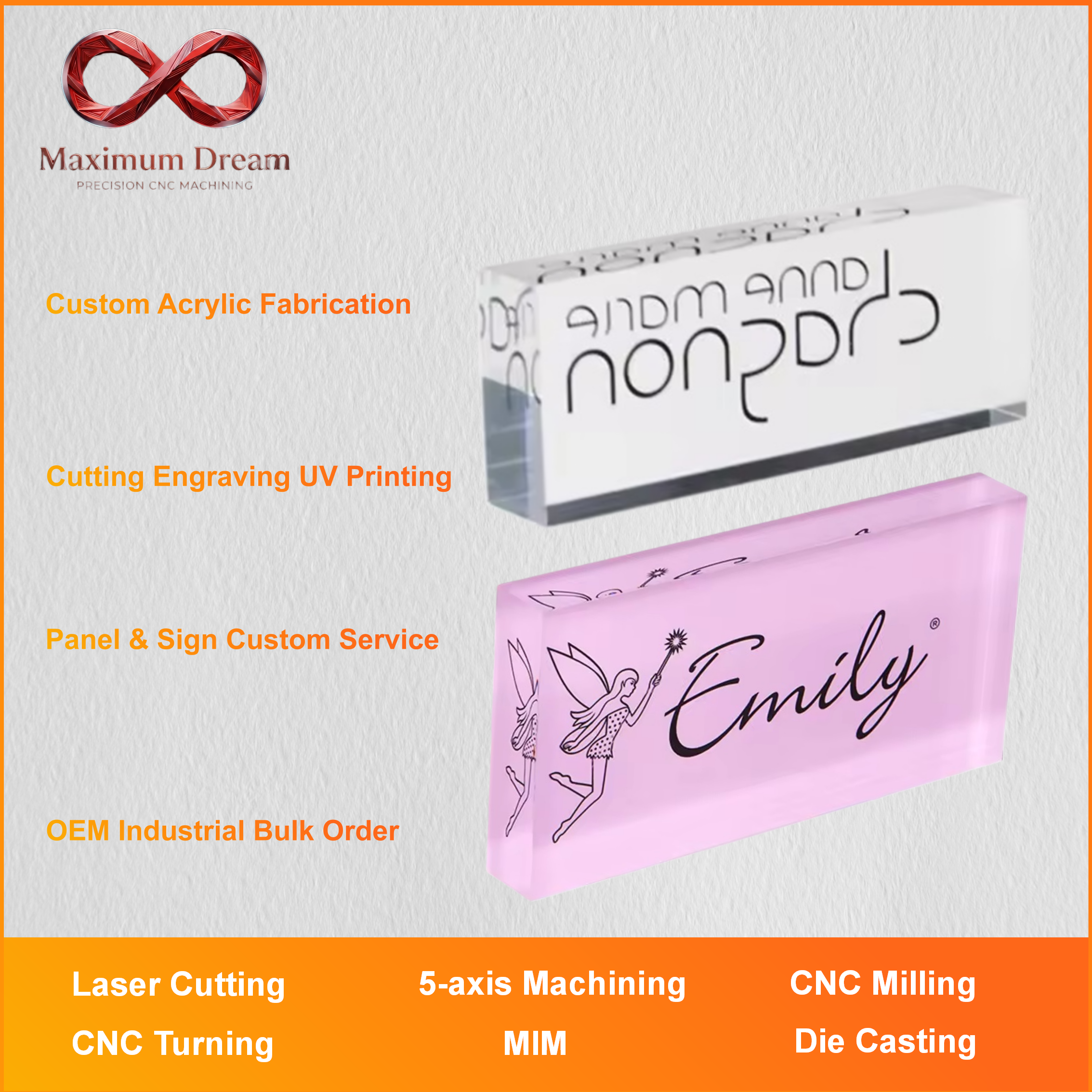 Custom Acrylic Fabrication Las - Industrial Laser Printing 리뷰 및 가격