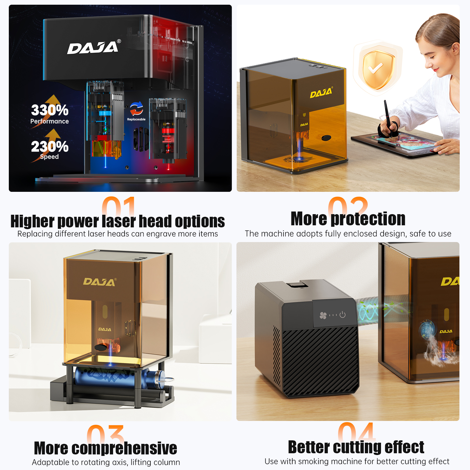 DAJA DJ6 Pro Mini Laser Engrav - Laser Engraving Software 리뷰 및 가격