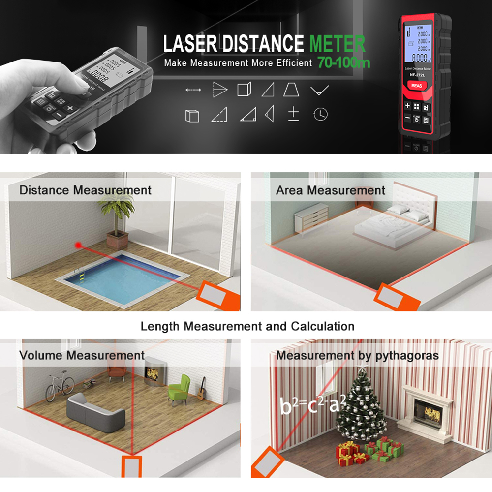 Noyafa NF-271 Laser Distance M - Industrial Laser Training 리뷰 및 가격