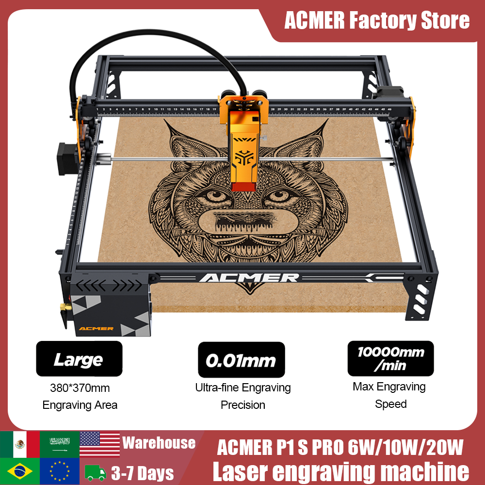 ACMER P1 S PRO Laser Engraver  - Industrial Laser Engraver For Metal 리뷰 및 가격