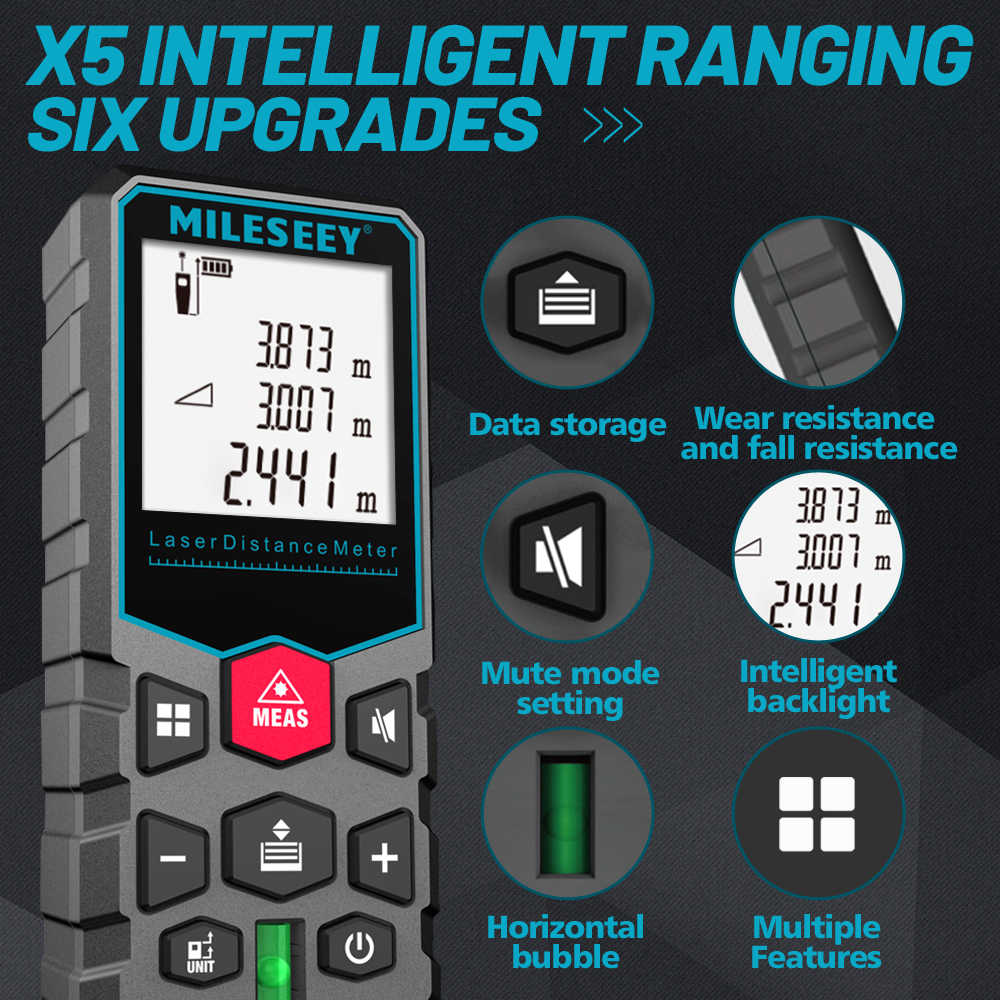 Mileseey X5 S6 Laser Tape Meas - Industrial Laser Training 리뷰 및 가격