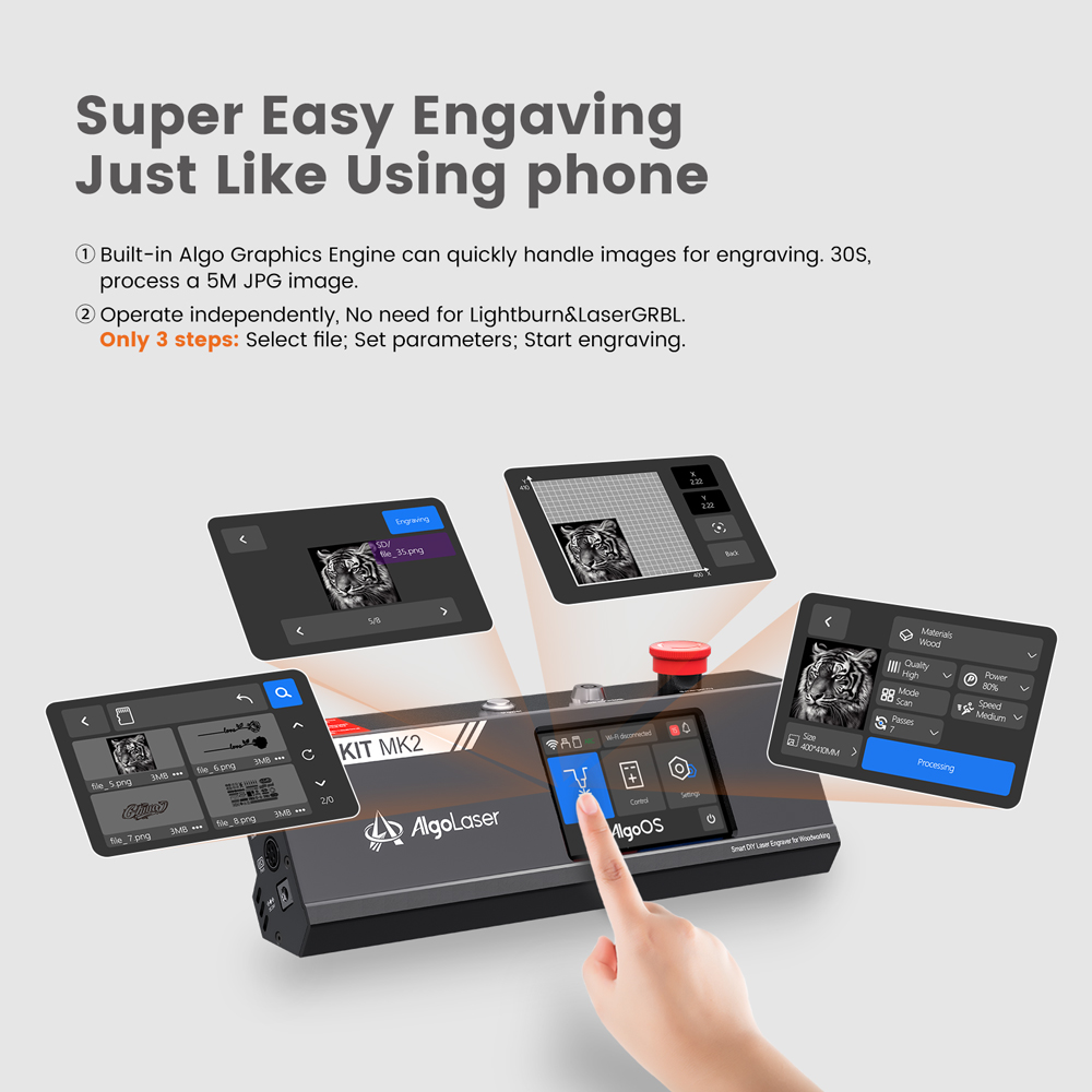 AlgoLaser Laser Engraving Mach - Laser Engraving Software 리뷰 및 가격