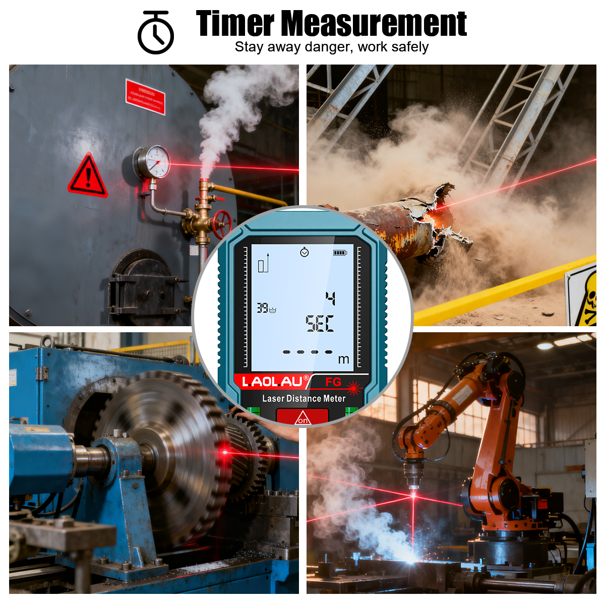 Laser Meter Digital Tape Timer - Industrial Laser Training 리뷰 및 가격
