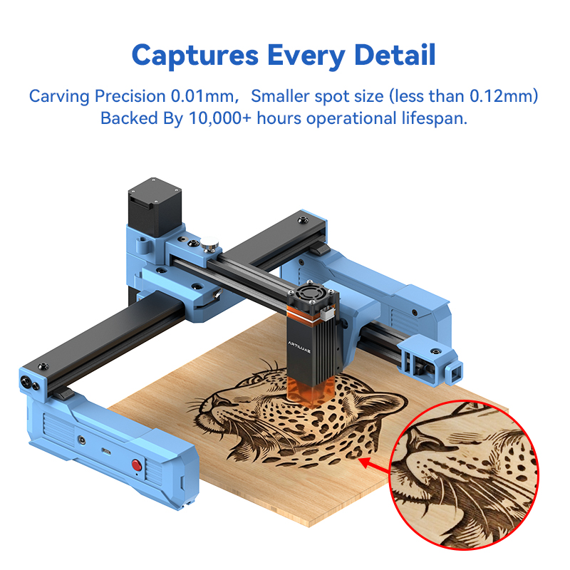 Artilume D2 2.5/6W Foldable La - Industrial Laser Engraver For Metal 리뷰 및 가격