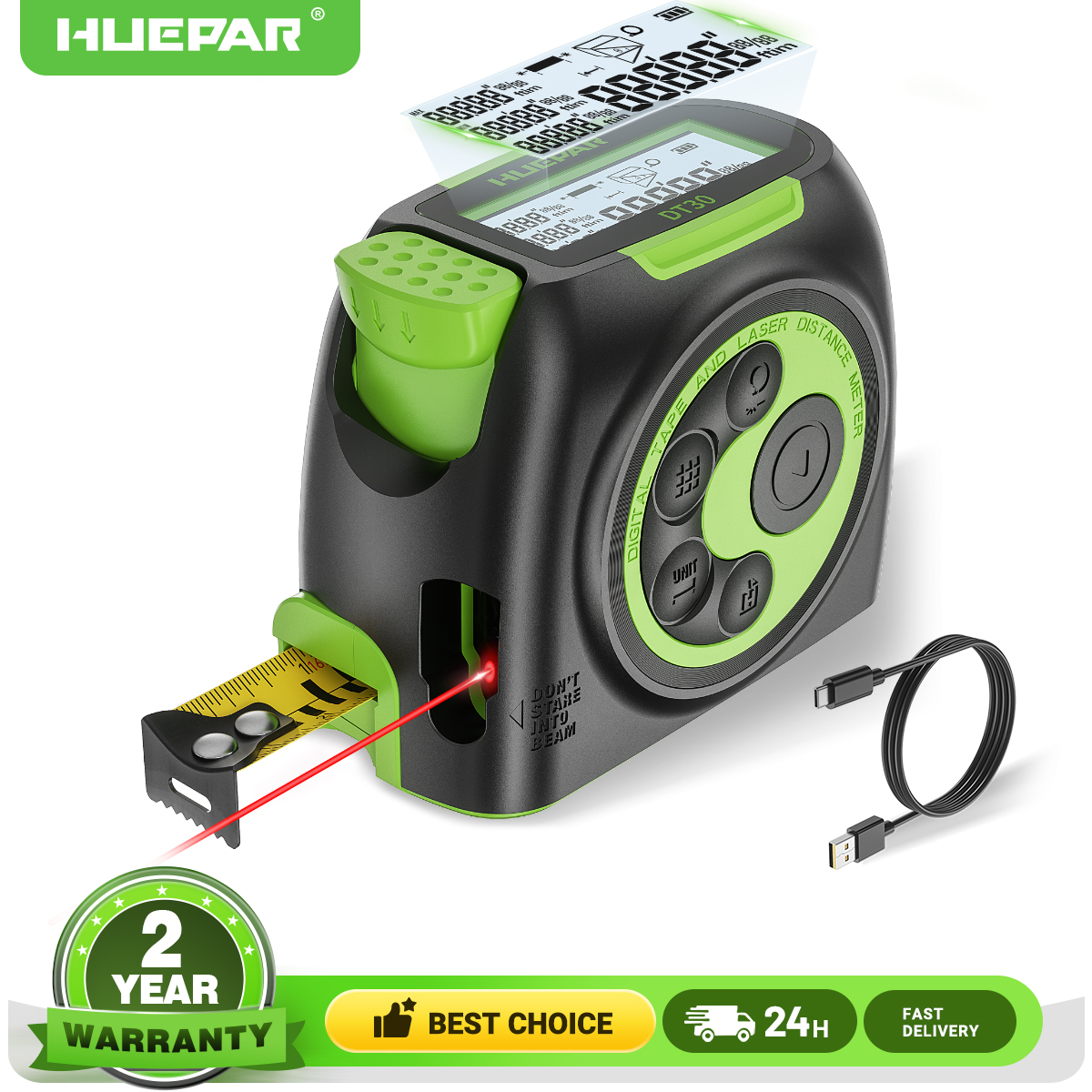 Huepar Digital 60M 197ft Laser - Industrial Laser Training 리뷰 및 가격