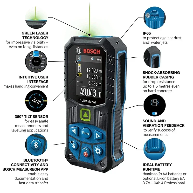 Bosch  GLM 50-27 CG Profession - Industrial Laser Drill 리뷰 및 가격