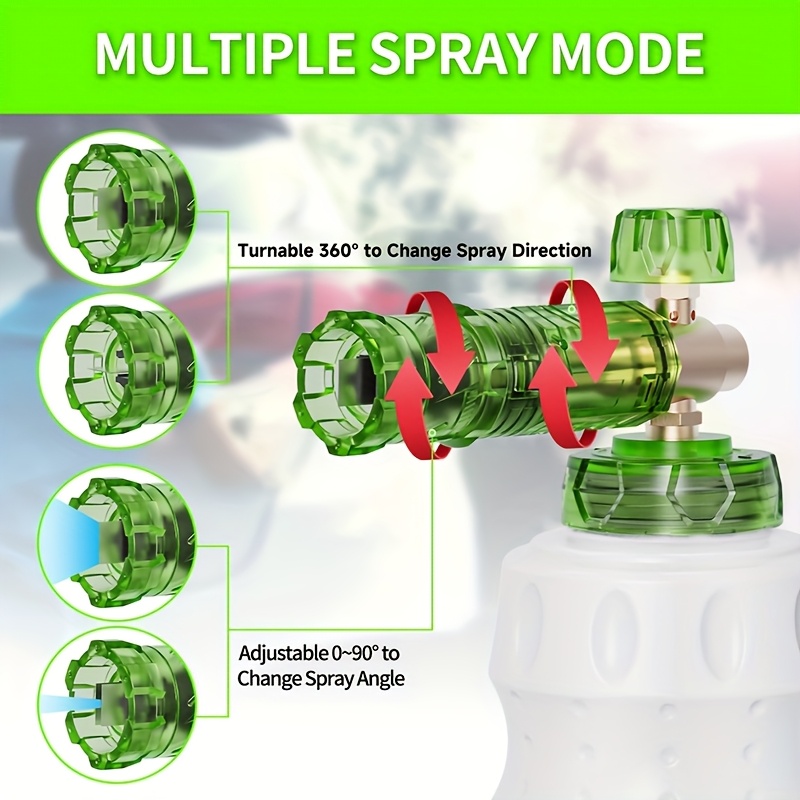 Pressure Washer Aluminum Foam  - Laser Nozzle Ceramic 리뷰 및 가격