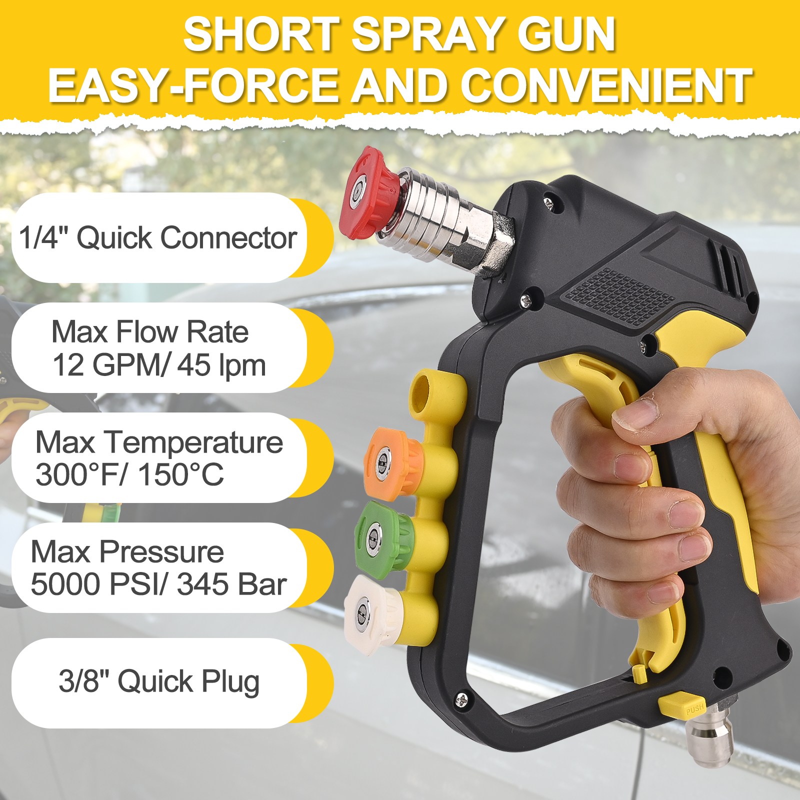 High Pressure Washer Short Spr - Laser Nozzle Ceramic 리뷰 및 가격