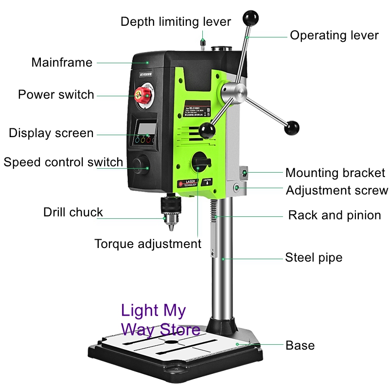 Mini strong table drill digita - Industrial Laser Drill 리뷰 및 가격
