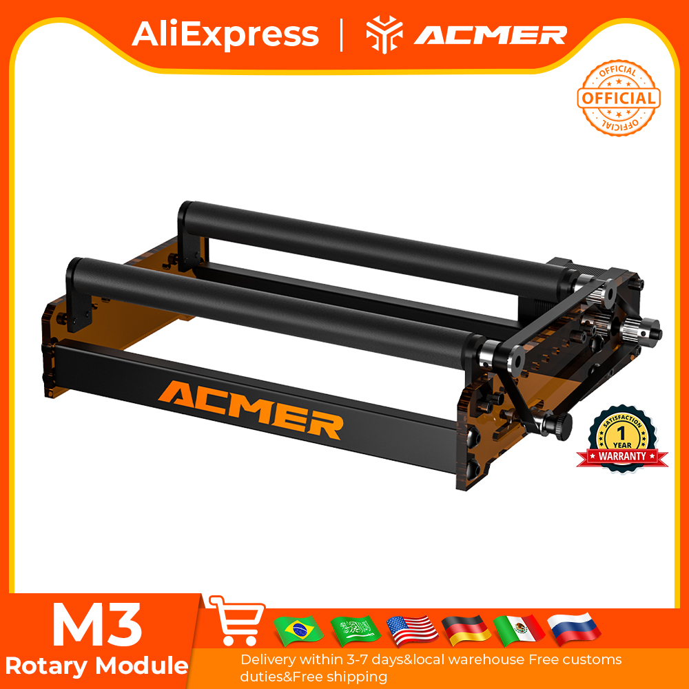 ACMER M3 Laser Rotary Roller 3 - Laser Engraving Software 리뷰 및 가격