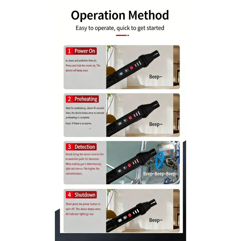 Portable Pen Shape Gas Detecto - Industrial Visual 리뷰 및 가격