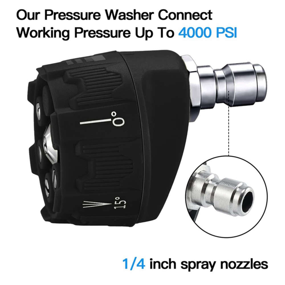 New 6in1 Pressure Washer Nozzl - Laser Nozzle Ceramic 리뷰 및 가격