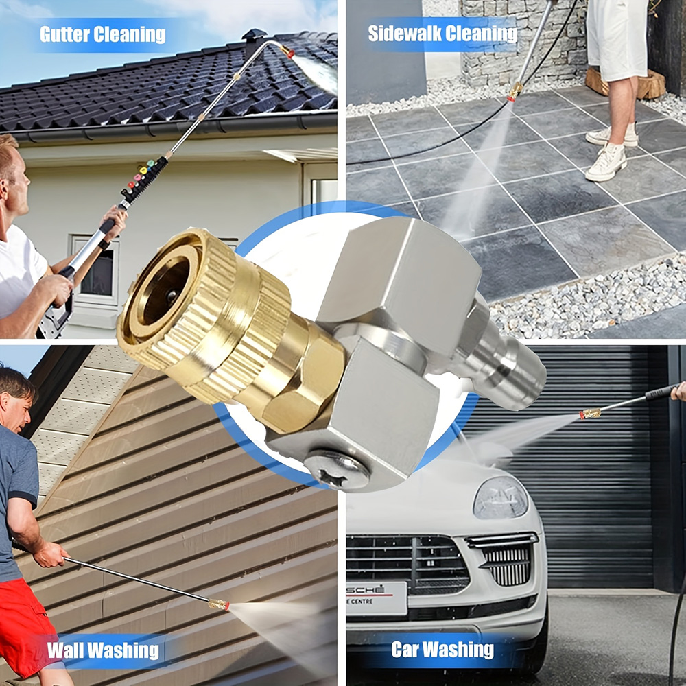 360° Rotating Pressure Washer  - Laser Nozzle Ceramic 리뷰 및 가격