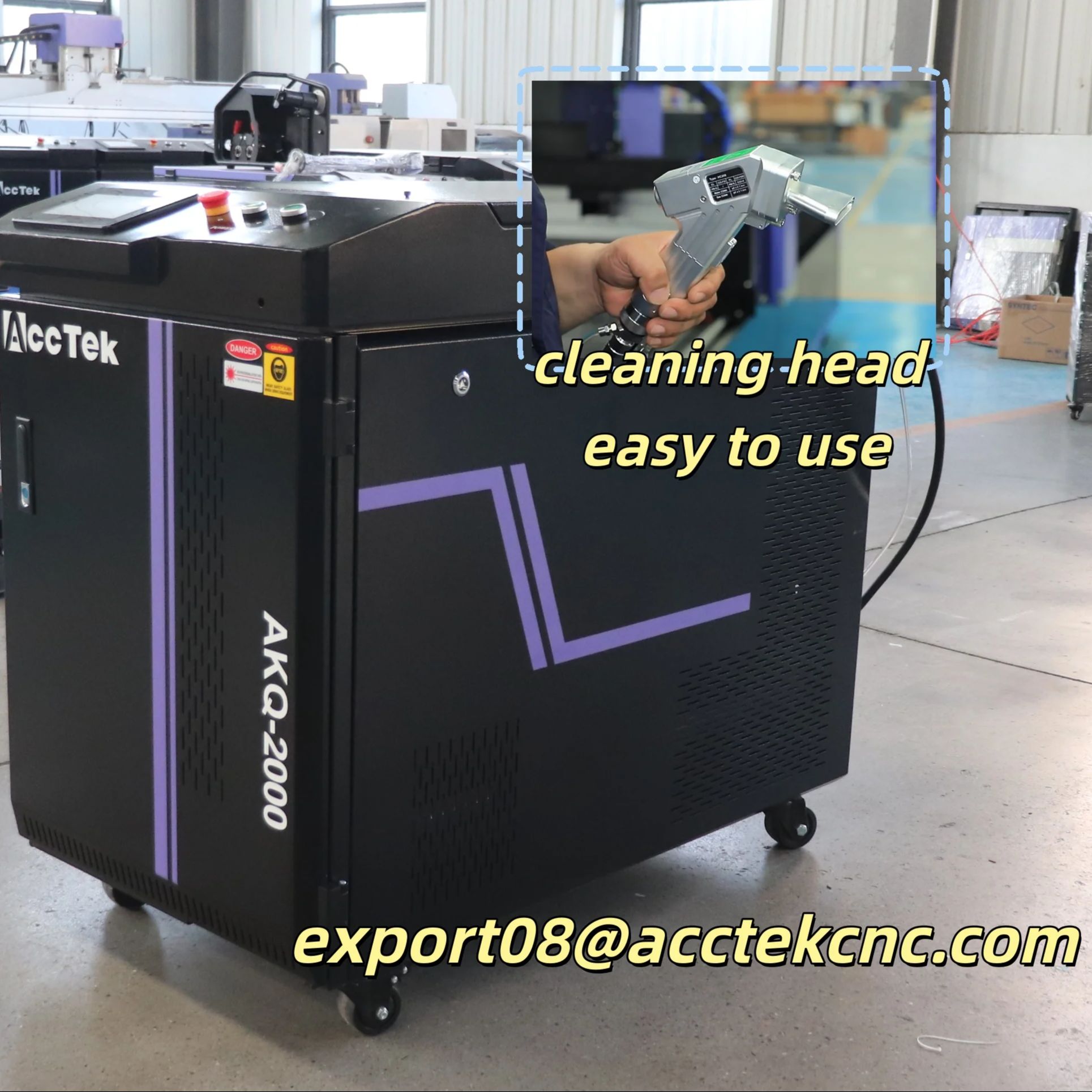 Hot Sale Continue 2000W Handhe - Industrial Laser Cleaner 리뷰 및 가격