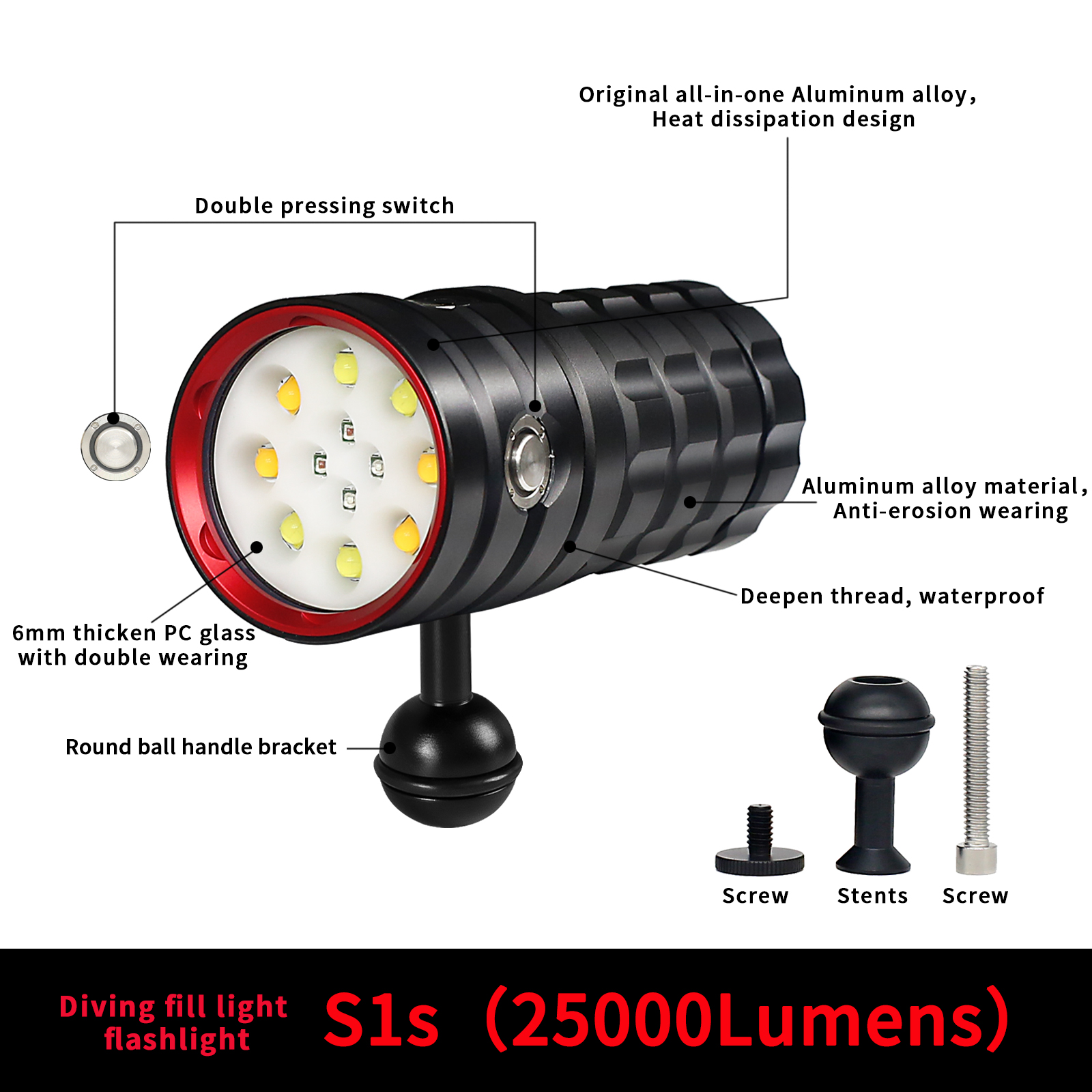 Professional Underwater Lamp 4 - Industrial Laser Pointer 리뷰 및 가격