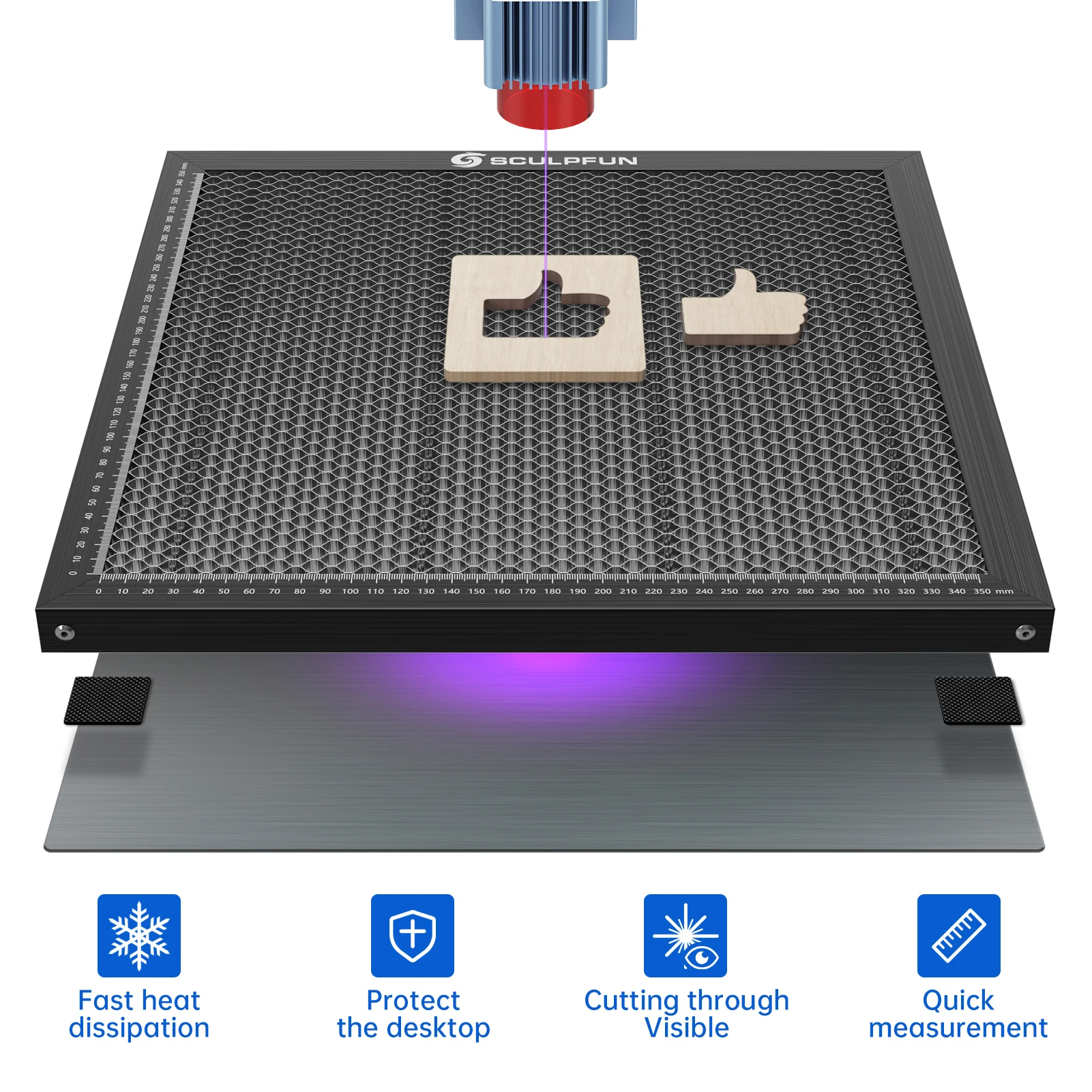 Laser Engraver Work Bed Honeyc - Co2 Laser Engraving Machine 리뷰 및 가격