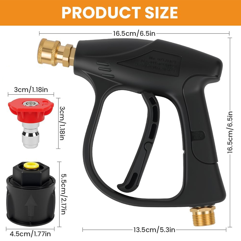 High Pressure Washer Gun with  - Laser Nozzle Ceramic 리뷰 및 가격