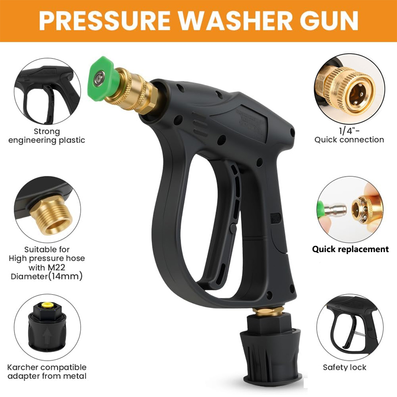 High Pressure Washer Gun with  - Laser Nozzle Ceramic 리뷰 및 가격