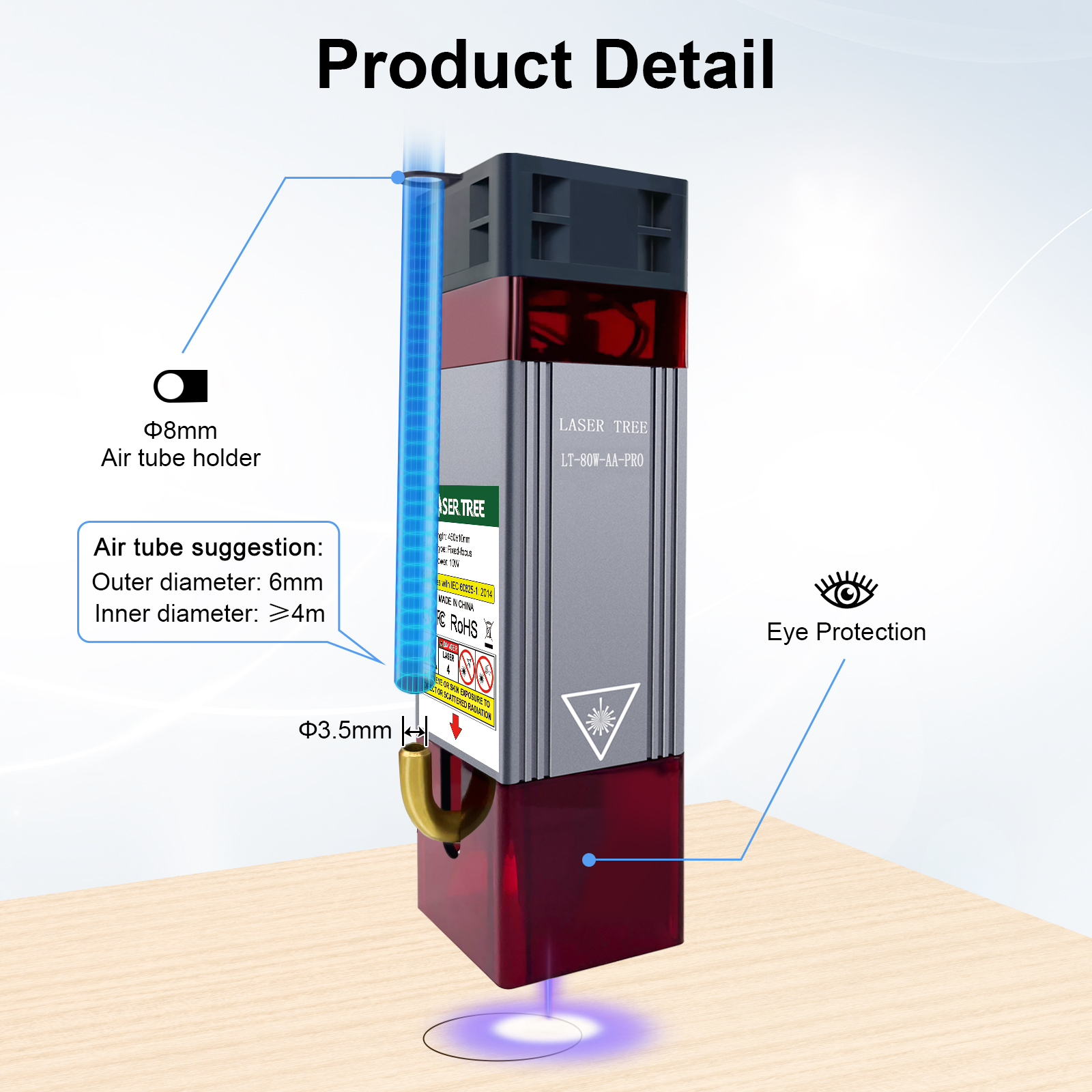 LASER TREE 10W Optical Power 8 - Laser Engraving Software 리뷰 및 가격